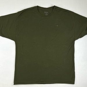 Champion Size XL Authentic Athleticwear Logo Men’s Crew Neck T-Shirt Green